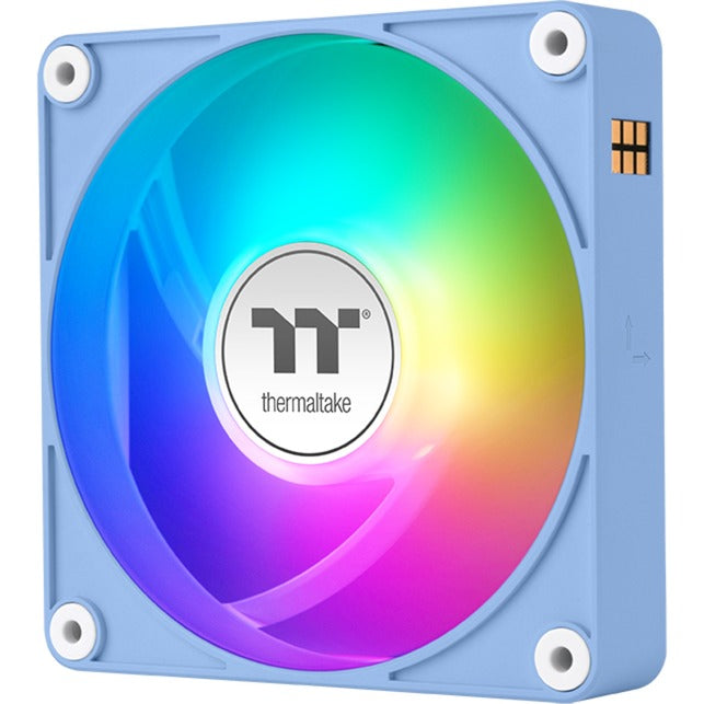 Thermaltake CT120 EX ArGB Sync PC-Lüfter Hydrangea Blue (3-Lüfter-Pack) Gehäuselüfter (Hellblau, 3 Stück, 120 x 120 x 25 mm, PWM)