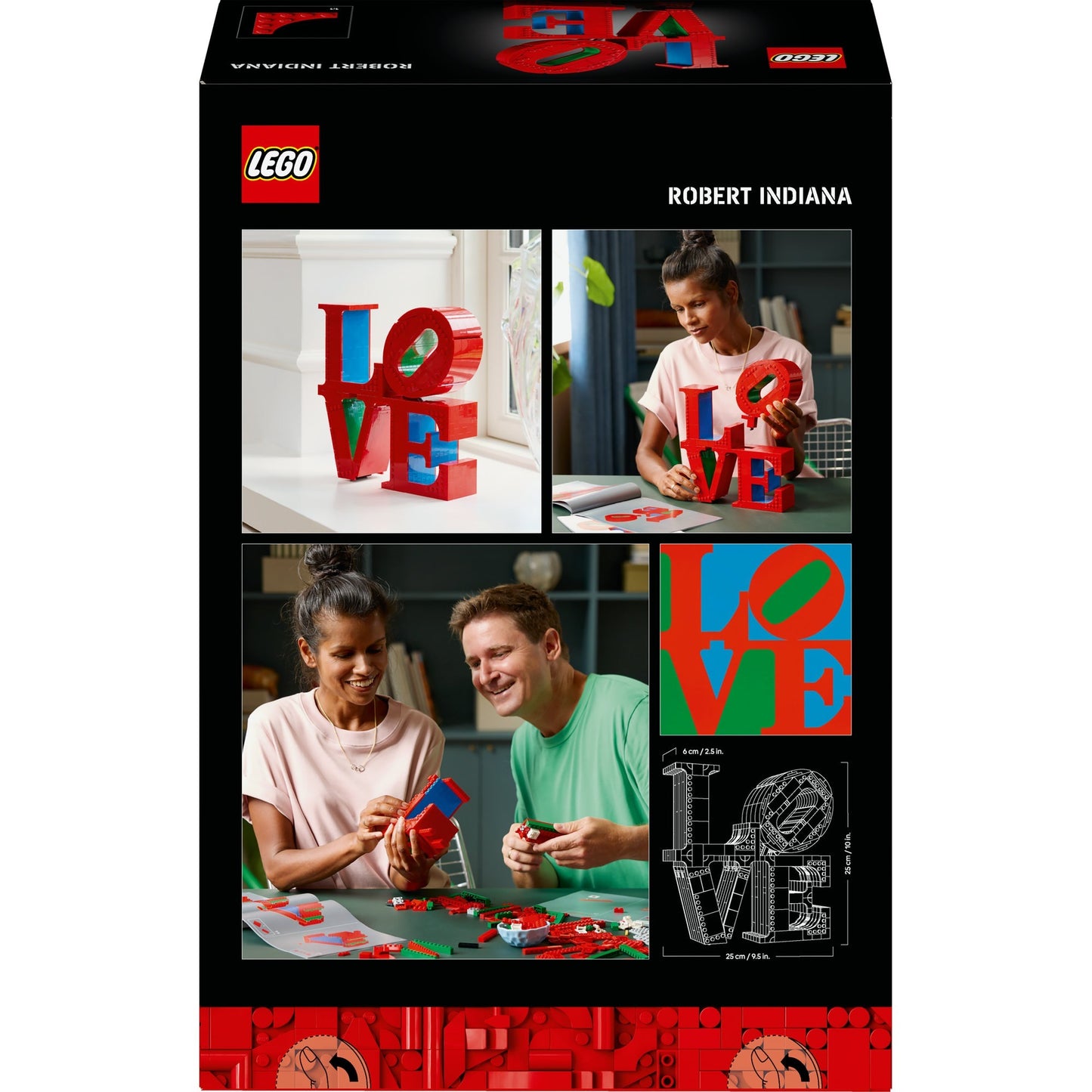 Lego Lego Art 31214 Liebe