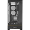 Montech HS02 Midi-Tower-Gehäuse (schwarz | 2x USB-A | 1x USB-C | RGB | gehärtetes Glas)