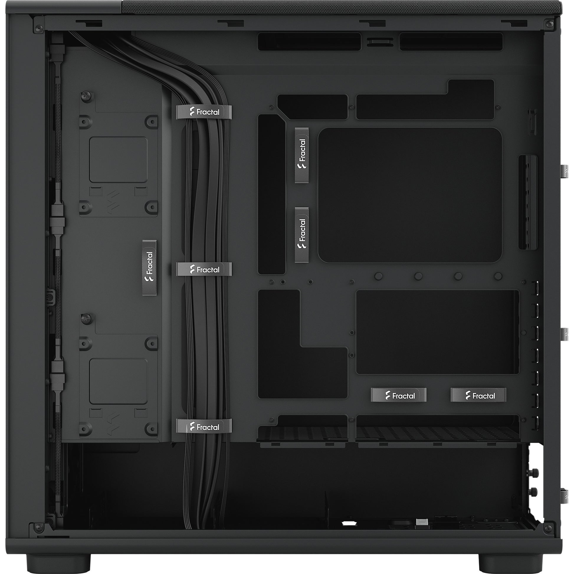 Fractal Design Epoch XL solides Midi-Tower-Gehäuse (schwarz | 2x USB-A | 1x USB-C)