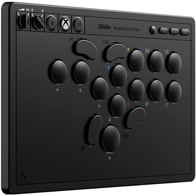 8bitdo Arcade-Controller für Xbox (schwarz, 2,4 GHz USB, Xbox Series X|s, Xbox One, PC)