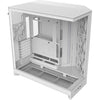 Nzxt h9 flow Midi-Tower-Gehäuse (weiß (matt) | 2x USB-A | 1x USB-C | gehärtetes Glas)