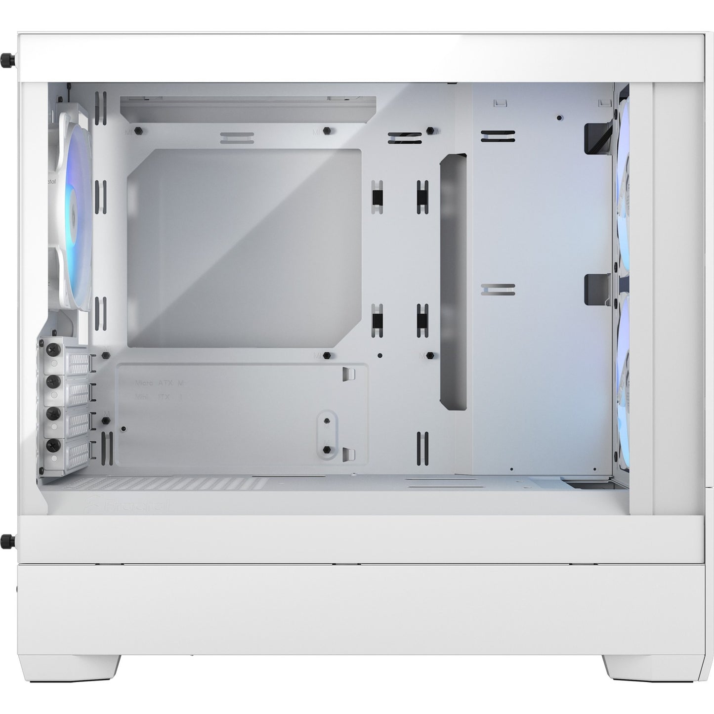 Fractal Design Pop Mini Air RGB Weiß TG Clear Tönung