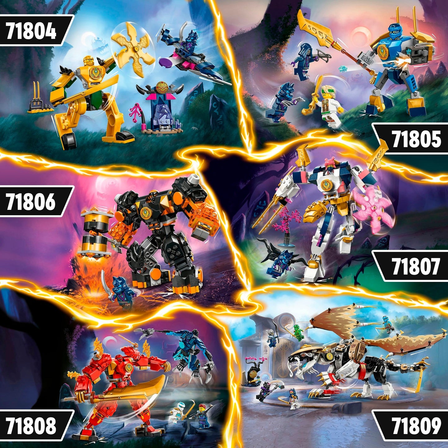 Lego Lego Ninjago 71808 Kais Elementary Fire Mecha