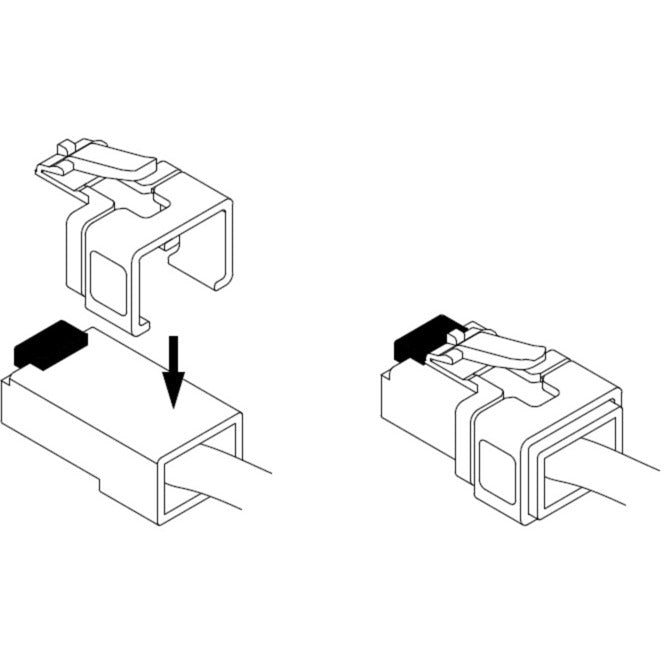 Delock RJ45 Reparaturclip Starter -Set