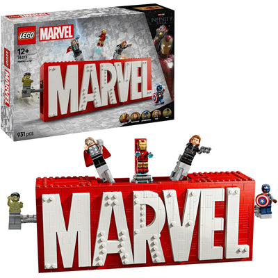 Lego Lego Super Heroes 76313 Logo und Minifiguren