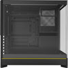 Montech HS02 Midi-Tower-Gehäuse (schwarz | 2x USB-A | 1x USB-C | RGB | gehärtetes Glas)