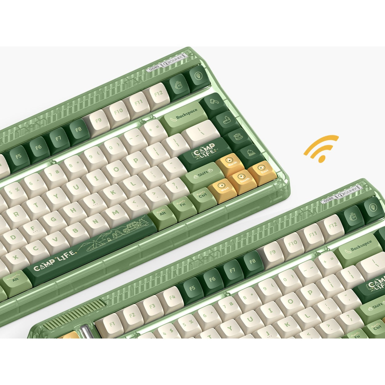 Iqunix OG80 Camping Wireless mechanischer Tastatur