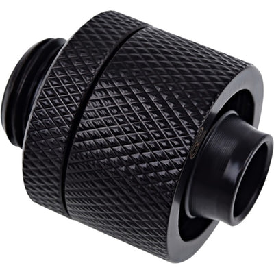 Alphacool Eiszapfen 16 10 mm Klemmverschraubung (schwarz, 6 Stück)