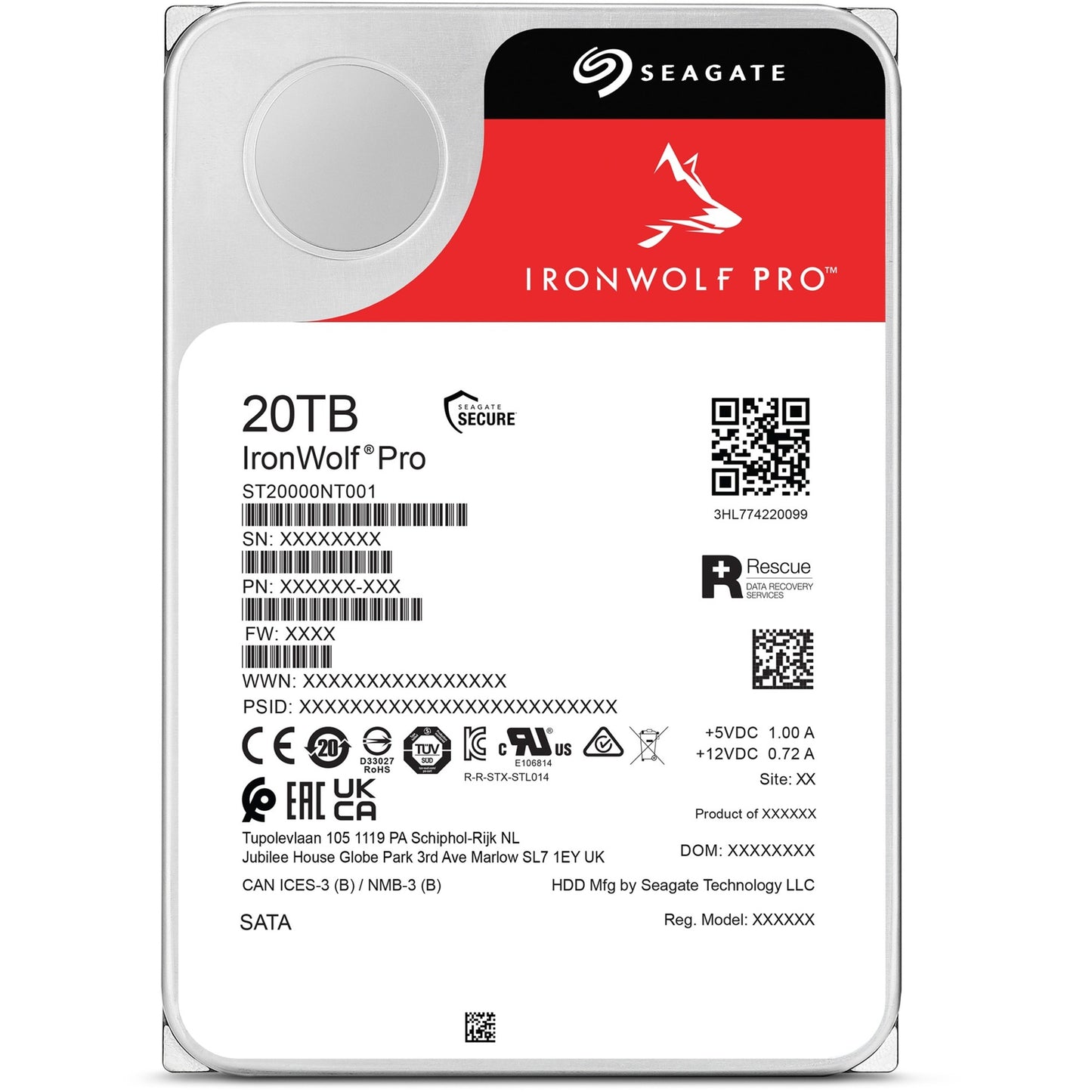 Seagate Ironwolf 20 TB