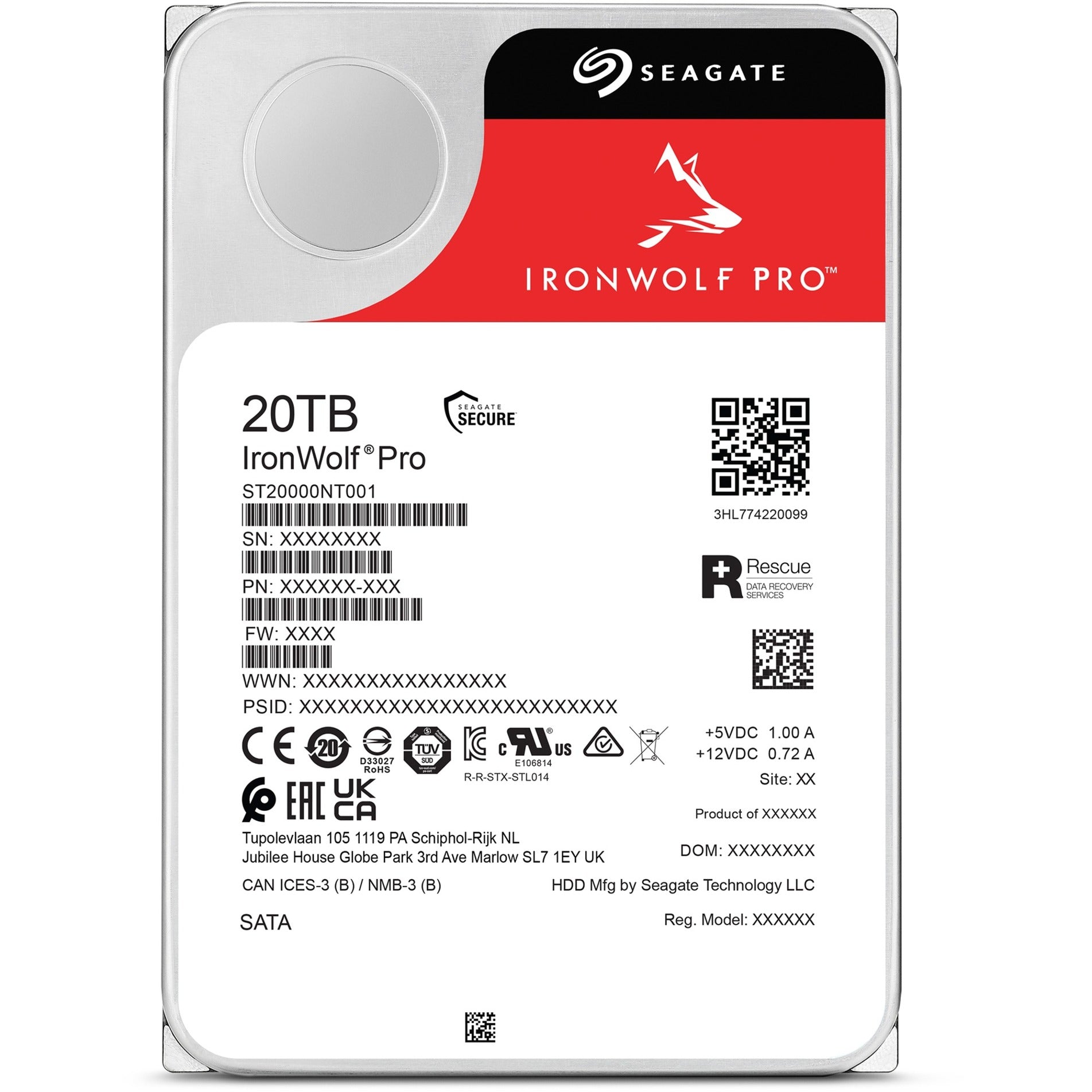 Seagate Ironwolf 20 TB