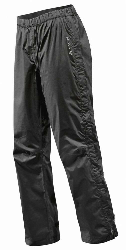 Vaude Fluid Full-Zip Pants II – Regenhose in Kurzgröße