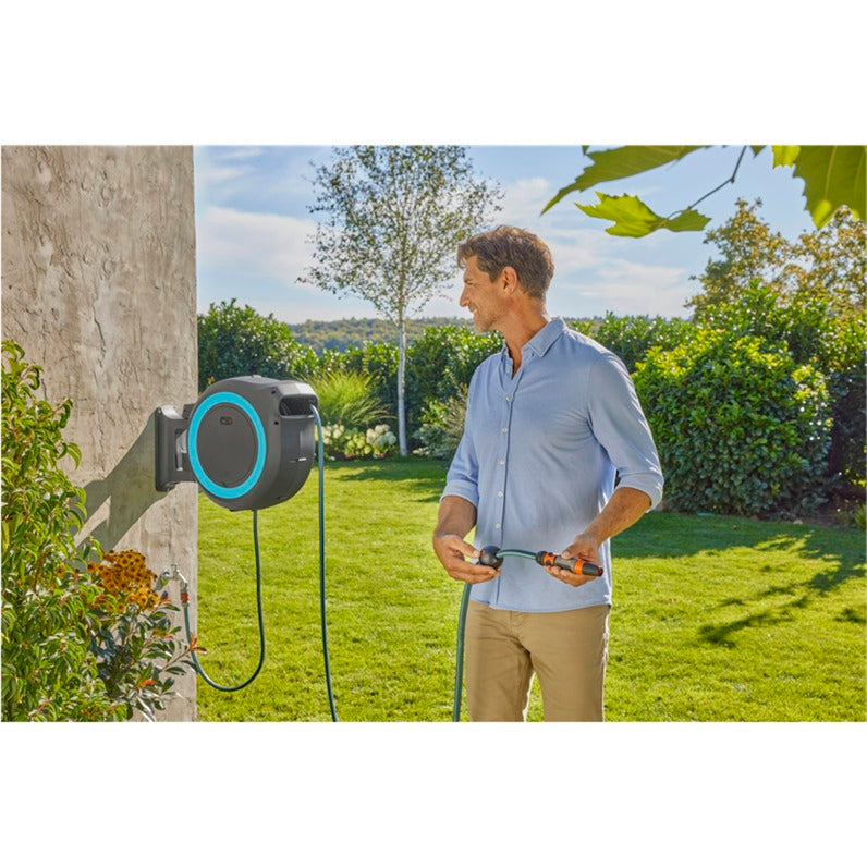 Gardena 35 m Wand-Snangenbox PowerRoll XL