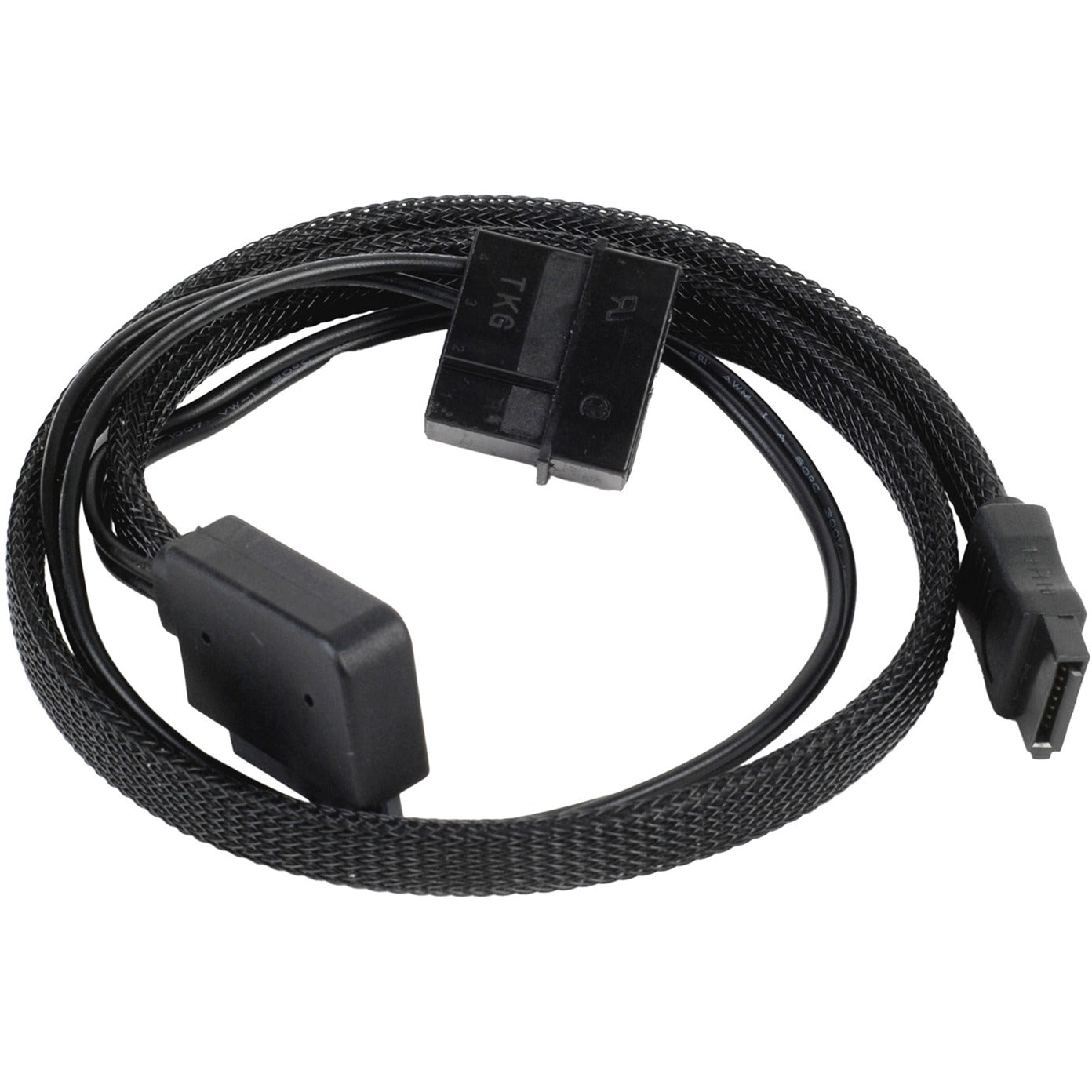 Silverstone Slim Sata 2-in-1-Datenkabel + Stromadapter