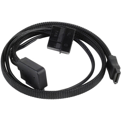 Silverstone Slim Sata 2-in-1-Datenkabel + Stromadapter