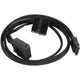 Silverstone Slim Sata 2-in-1-Datenkabel + Stromadapter