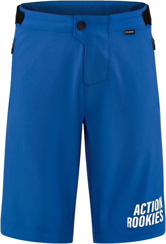 Cube Rookie x Action Team – MTB-Baggy-Shorts für Kinder