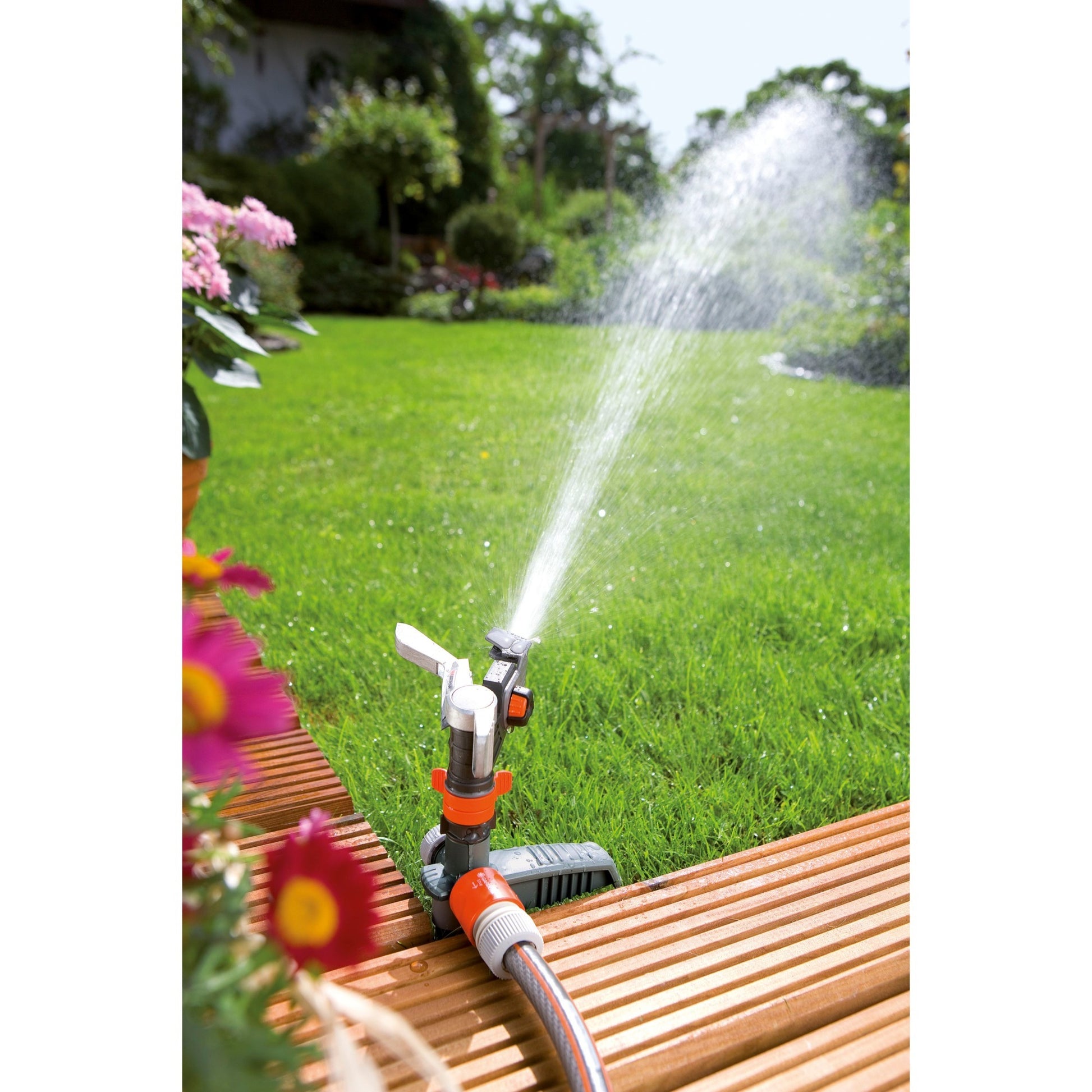 Gardena Premium pulsierender Sektor und kreisförmiges Sprühgerät