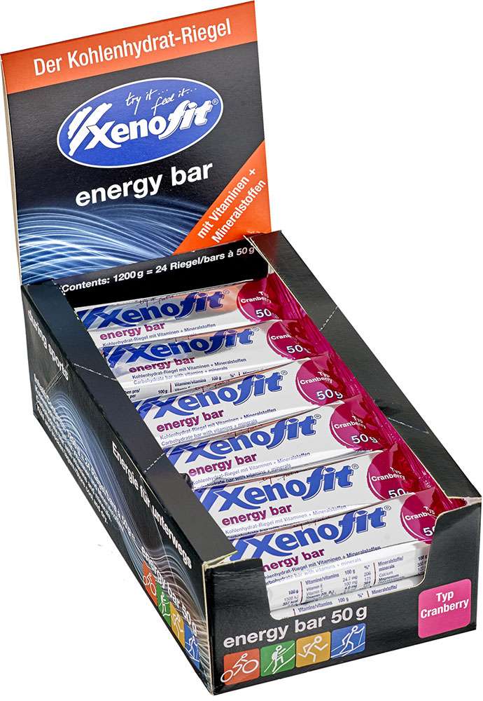 Xenofit Energieriegel 24x50g Box
