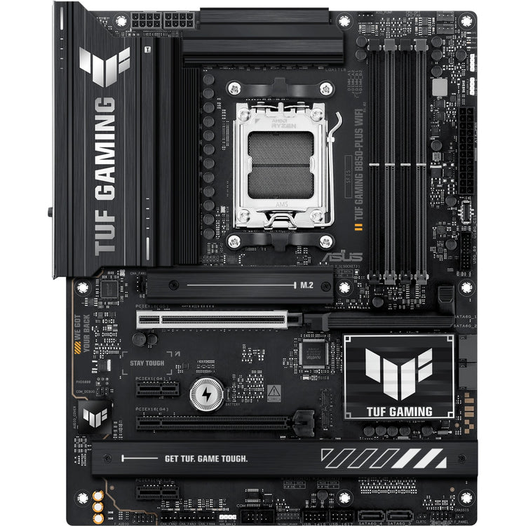 Asus Tuf Gaming B850-Plus Wi-Fi Sockel AM5 Motherboard (RAID, 2,5 GB-LAN, Wi-Fi 7, BT, Sound, ATX)