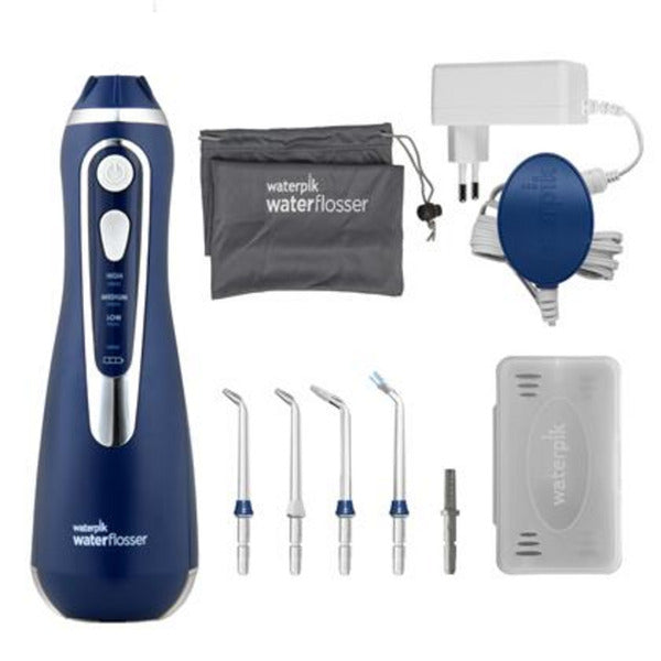 Waterpik WP-583 kabellose, fortschrittliche blaue Mundpflege (blau)