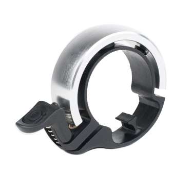 Knog Knog Oi klassische Fahrradklingel Silber