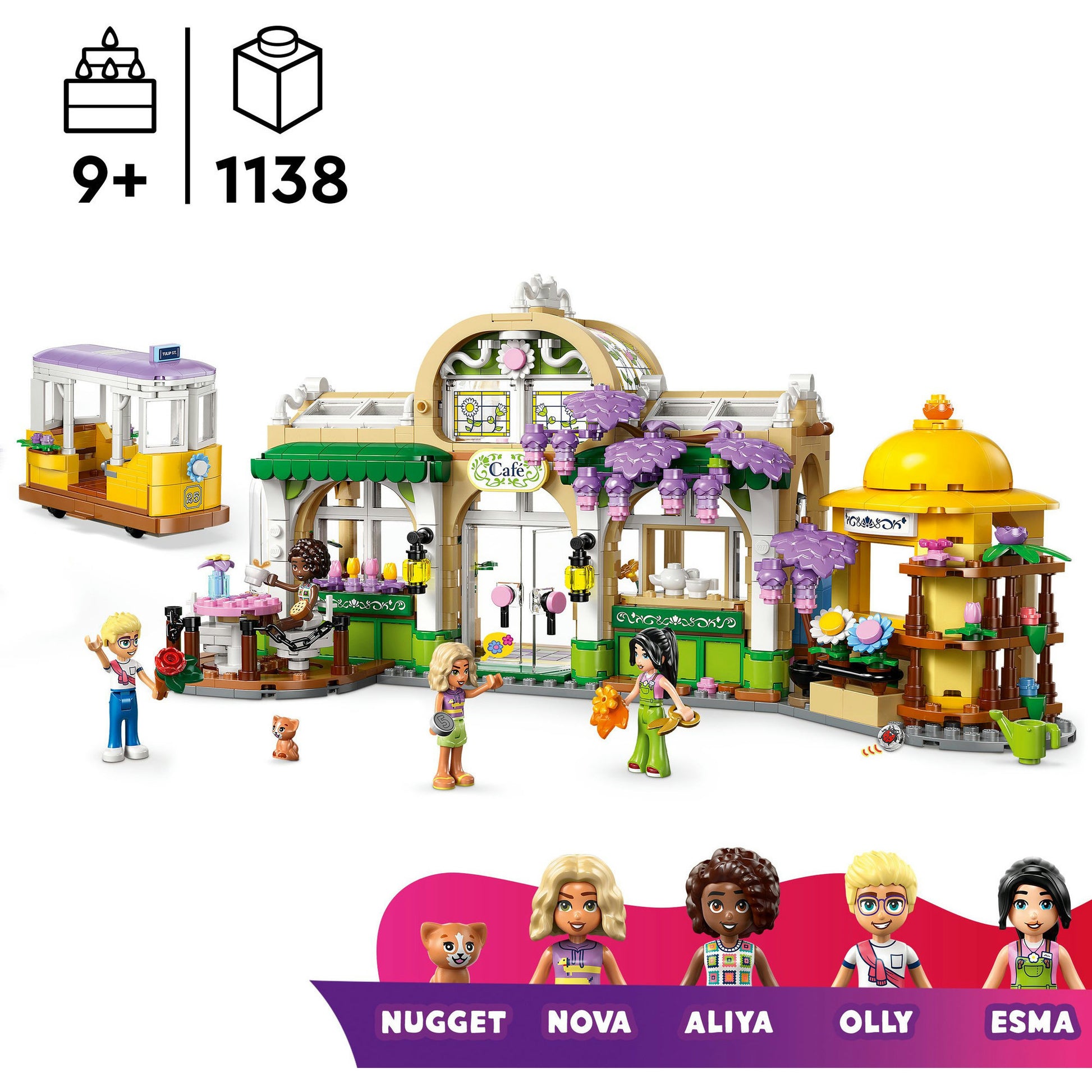 LEGO 42671 Freunde Plantcafé und Bloemenwinkel