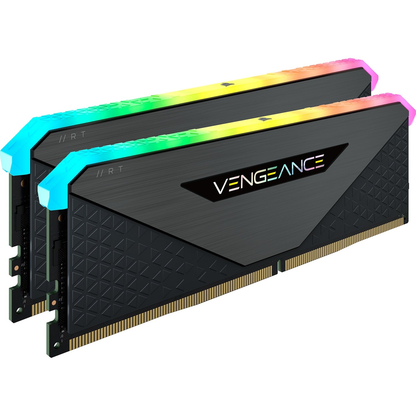 Corsair Vengeance RGB RT 32 GB DDR4-3200 (2x 16 GB) RAM (schwarz, cmn32gx4m2z3200c16, xmp 2.0)