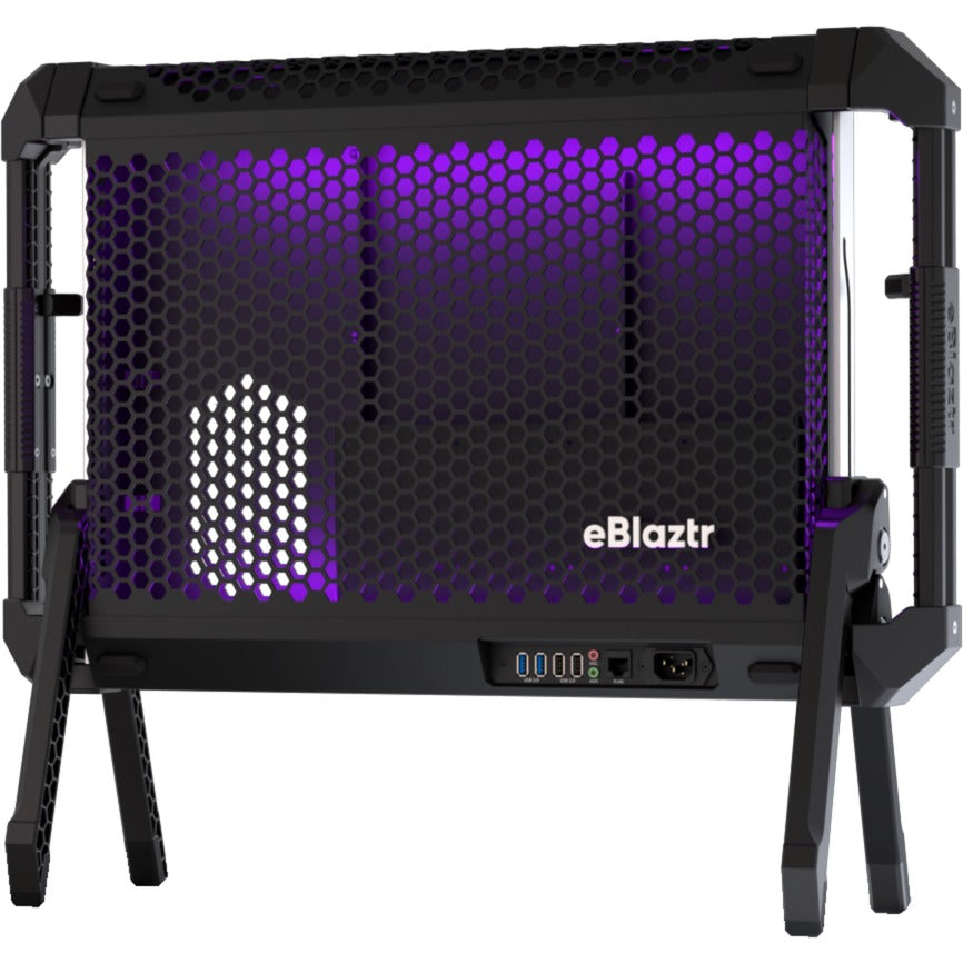Eblaztr PC-Gehäuse Desktop-Gehäuse (Schwarz (matt))