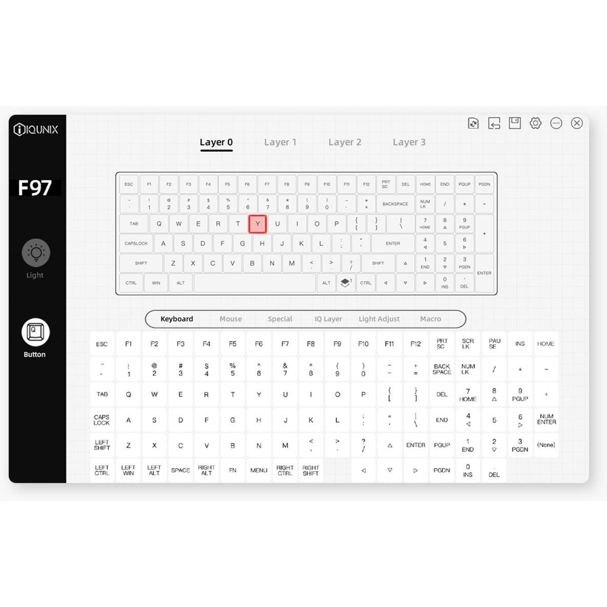 Iqunix OG80 Happy Afe drahtlose mechanische Tastatur