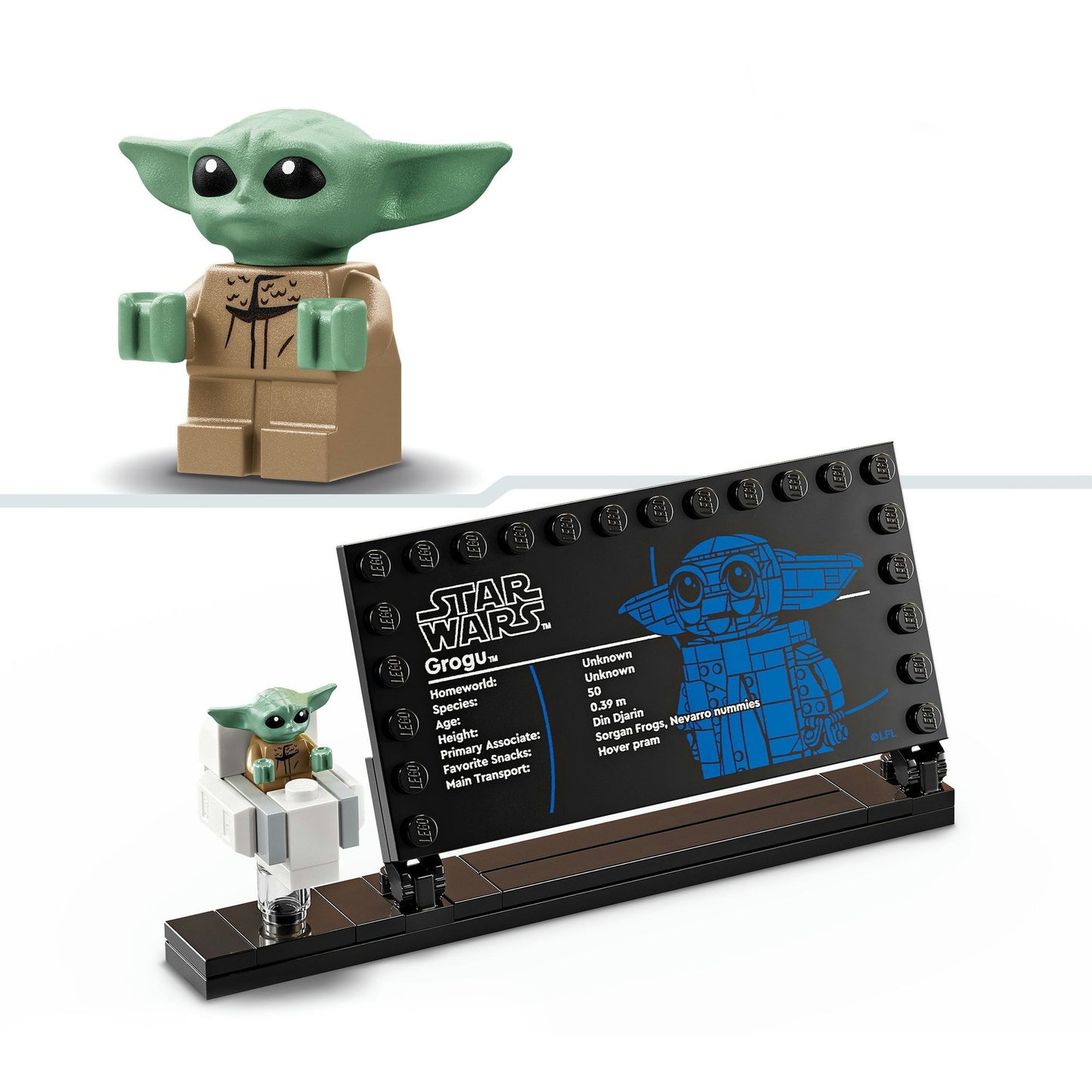 Lego Lego Star Wars 75403 Grogu mit Whirligig