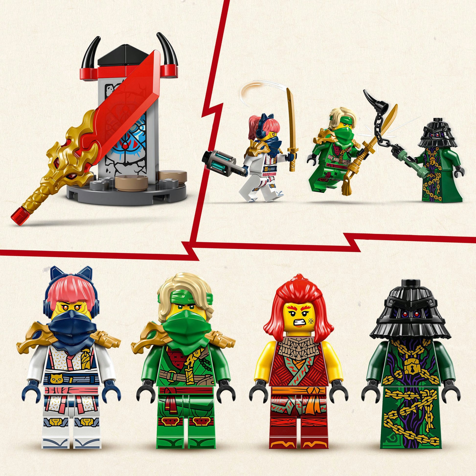 LEGO 71842 Ninjago Rontu der Meisterdrache