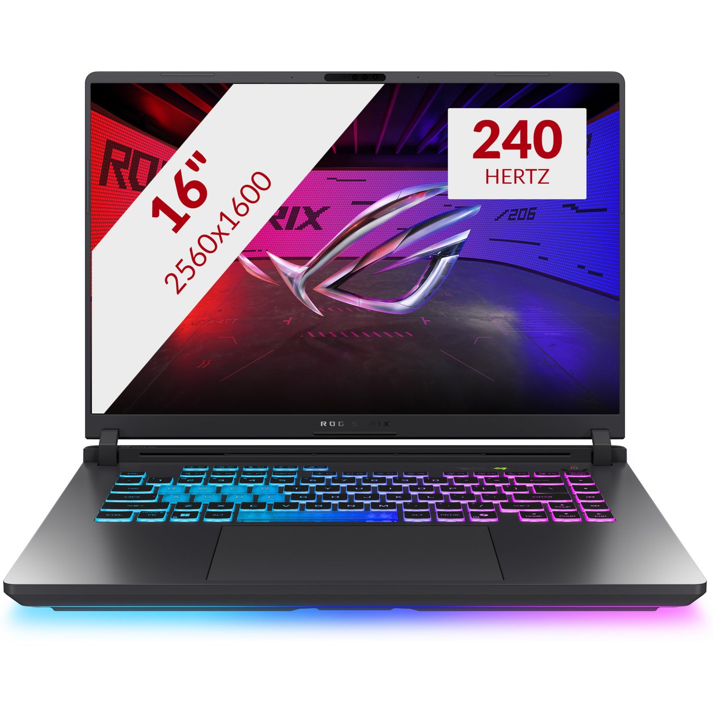 Asus Rog Strix G16 G615LR-S5396W 16 Gaming-Laptop (Schwarz Grün | Core Ultra 9 275hx | RTX 5070 Ti | 16 GB | 1 TB SSD)