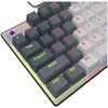Lorgar Azar 514TKL, Gaming-Tastatur (weiß, US-Layout, Logar Dream, TKL, RGB)