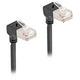 Delock RJ45 Network Cable Cat.6a S FTP Slim 90 ° nach unten