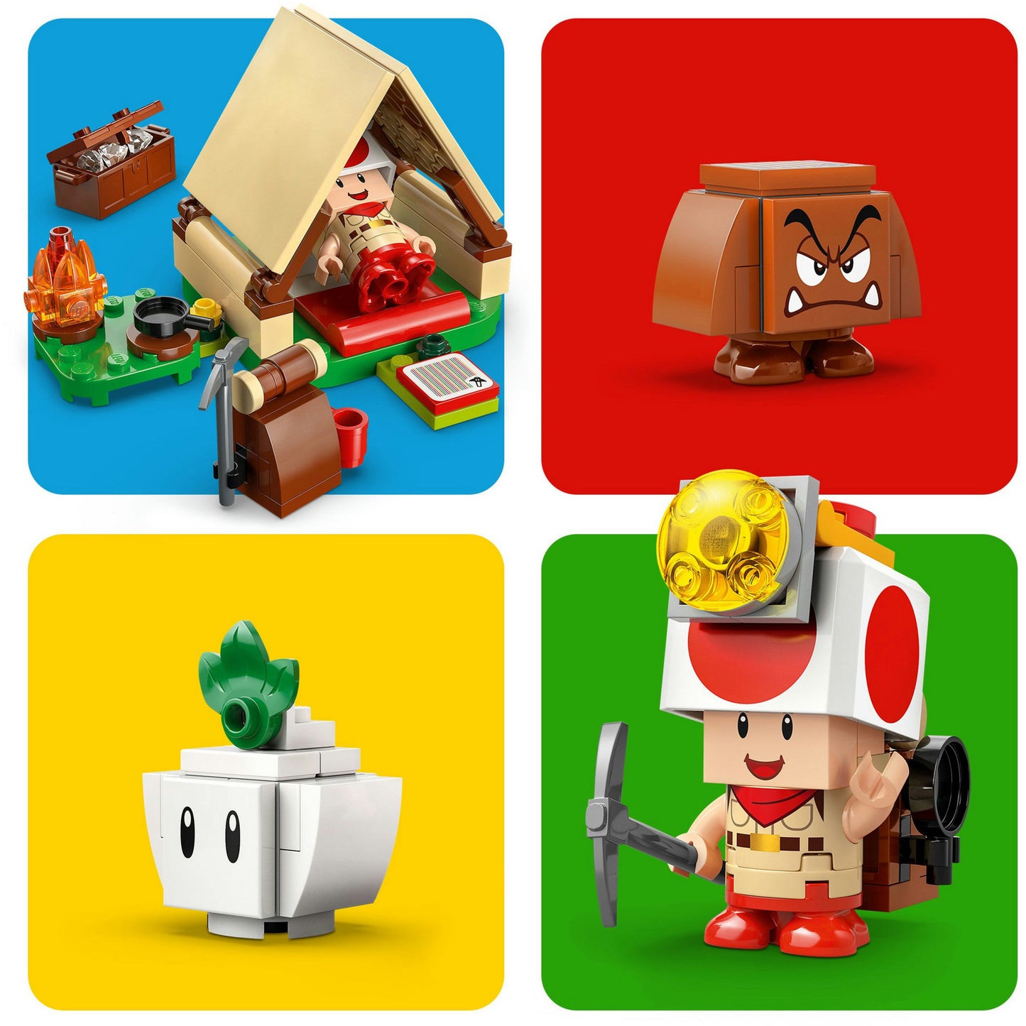 LEGO Super Mario 72040 Toad Boss Camping Site