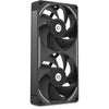 Nzxt f240x RGB-Gehäuselüfter (schwarz, 2 Stück, 240 x 120 x 30 mm, PWM)