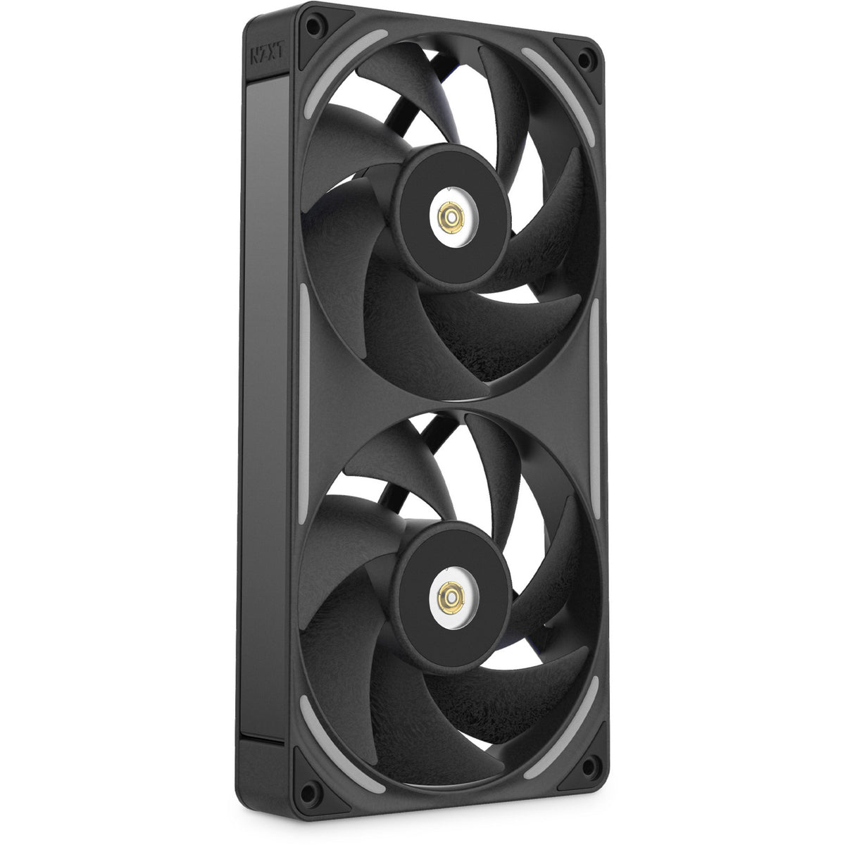 Nzxt f240x RGB-Gehäuselüfter (schwarz, 2 Stück, 240 x 120 x 30 mm, PWM)