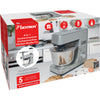 BESTRON AKM1600S 4-in-1-Küchenprozessor Kitchen Profi