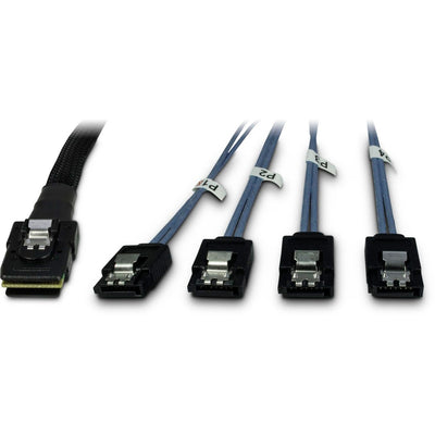Inter-Tech-Kabel SFF-8087> 4x S-ATA, 1M