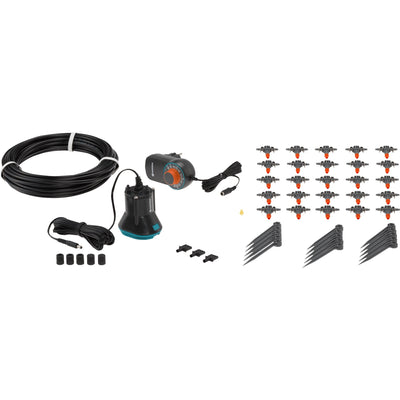 Gardena -Set für vollautomatische Blumenboxsprühen