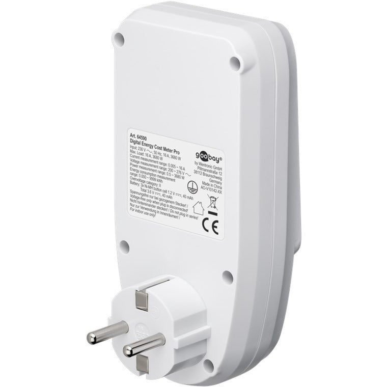 Goobay Digital Energy Cost Meter Pro Pro