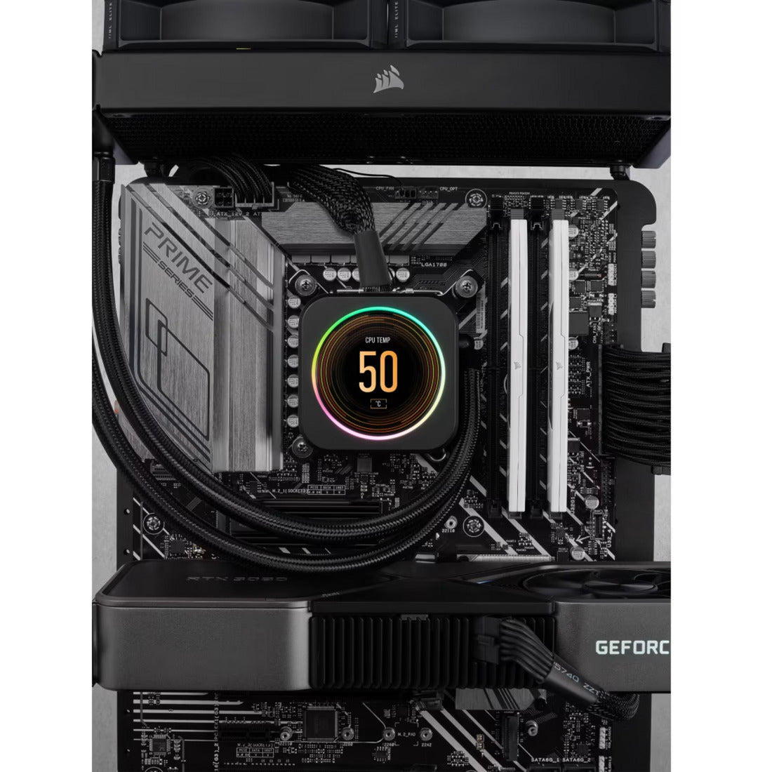 Corsair Vengeance 32 GB DDR5-6000 (2x 16 GB) RAM (weiß, cmk32gx5m2d6000z38w, xmp, expo)
