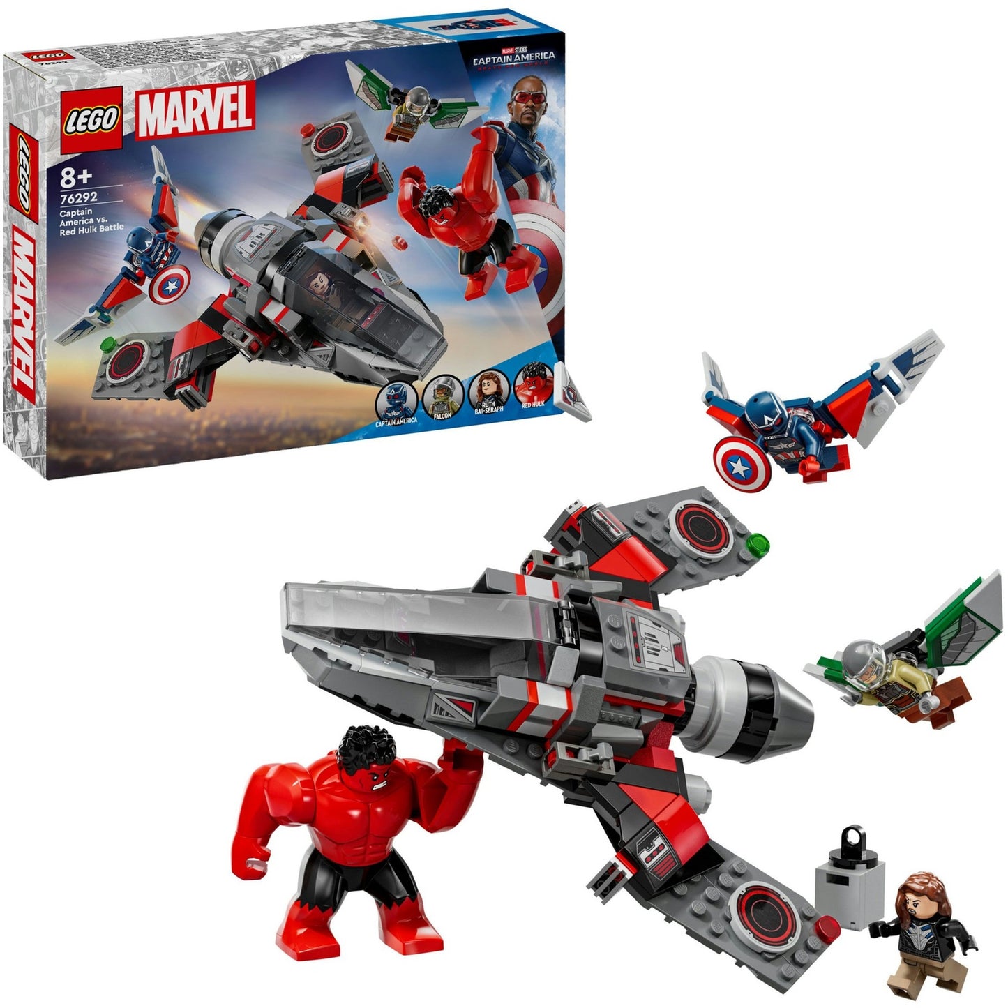Lego Lego 76292 Captain America Vs. Red Hulk Duell
