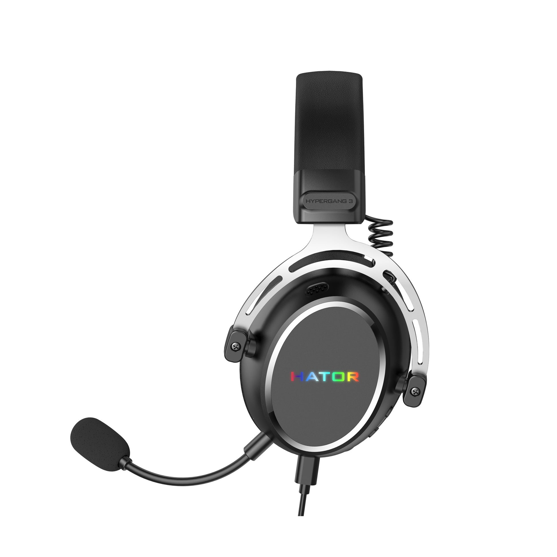 Hator Hypergang 3 USB Over-Ear-Gaming-Headset (schwarz, RGB, 7.1 Virtual Surround, USB Bluetooth)