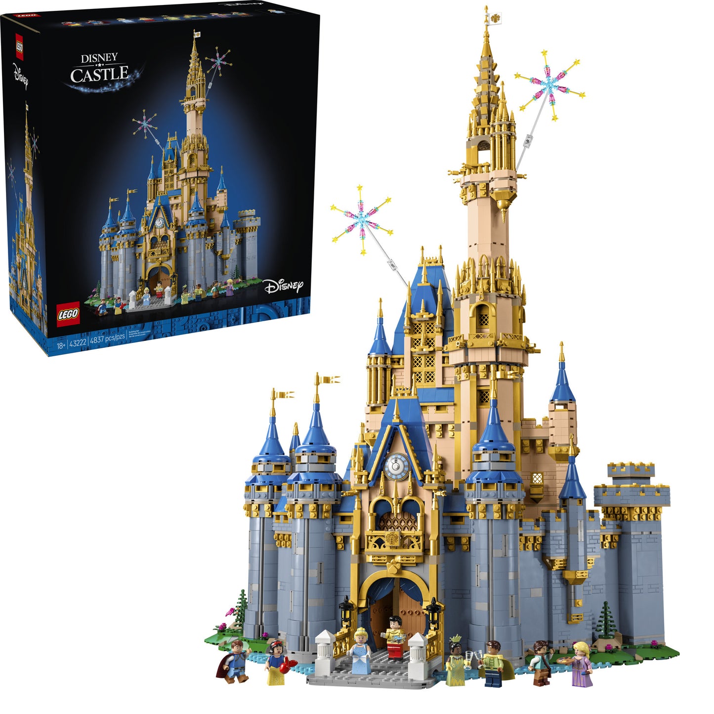 Lego Disney – Disney-Schloss-Konstruktionsspielzeug (43222)