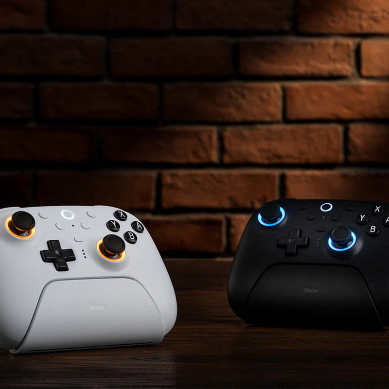8bitdo Ultimate 2 Bluetooth-Controller (schwarz, PC, Switch 2, Bluetooth USB-C 2,4 GHz)