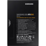 Samsung MZ-77E2T0B 870 EVO SSD, 2 TB, 2,5, SATA3, 6 Gbit / s, 3D V-NAND, 560 550 MB S., 512 MB GDR4 - afbeelding 9