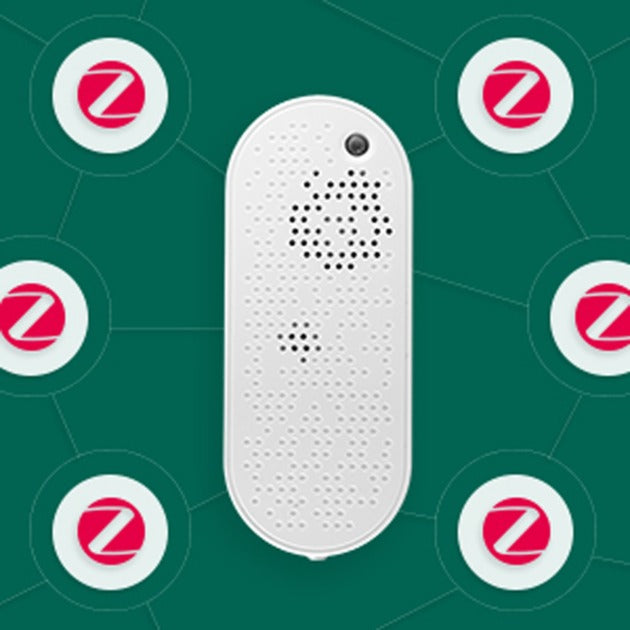 Frient Smart Siren EU Sirene (weiß, Zigbee 3.0)