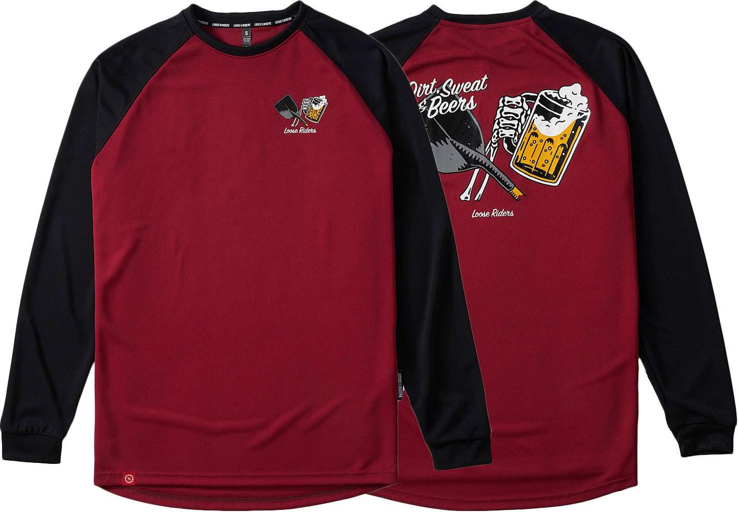 Loose Riders Dirt Sweat Beers – MTB-Langarmtrikot